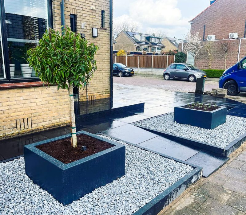 BB voortuin tuinaanleg