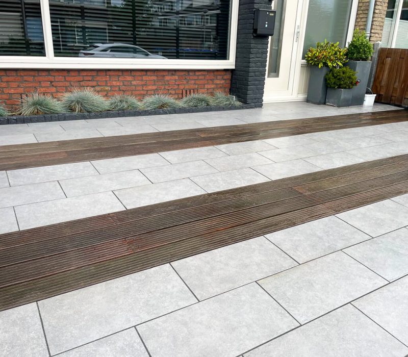 Bestrating vlonderplank bb tuinaanleg