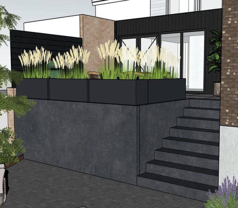 3D ontwerp bb tuinaanleg