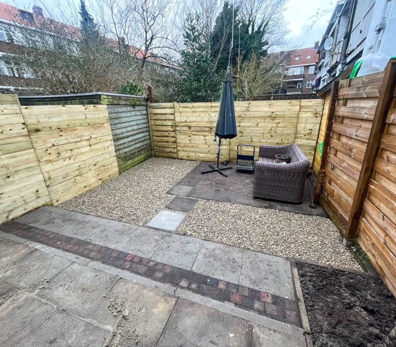 Tuin BB tuinaanleg tegels